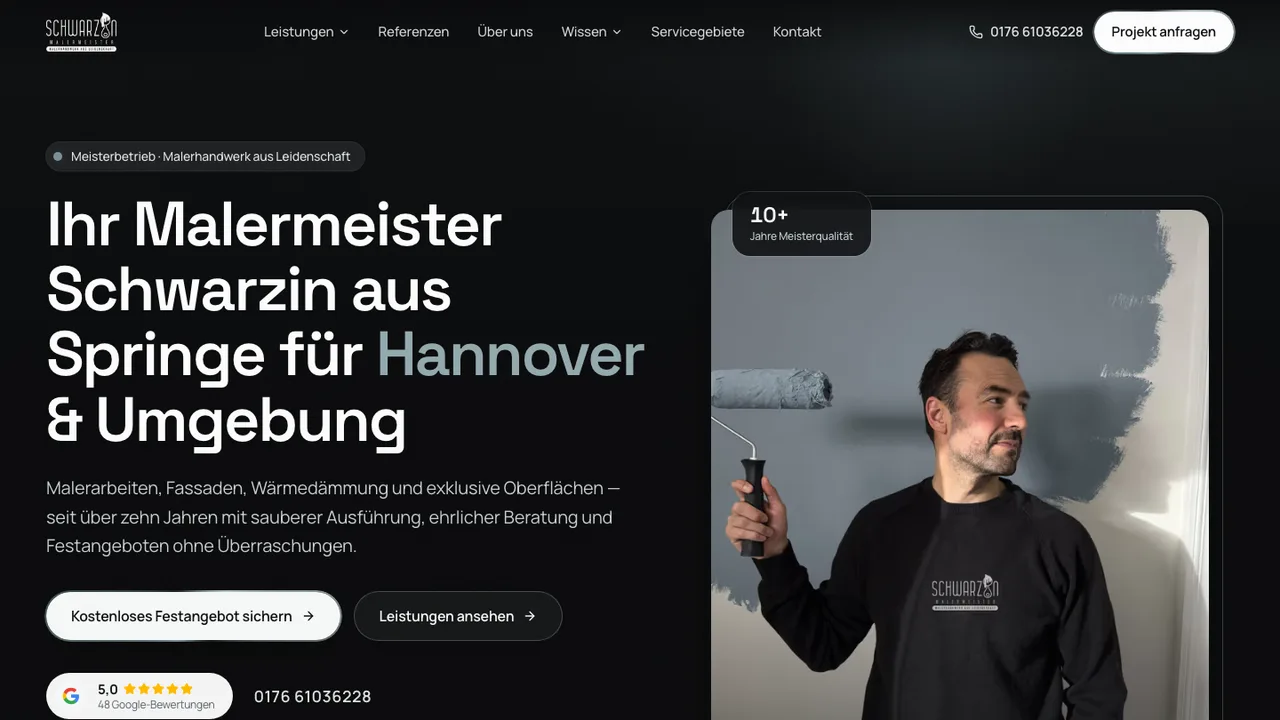 Case Study Malermeister Schwarzin