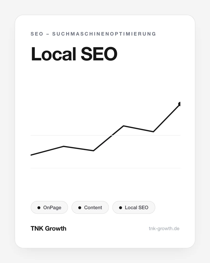 Local SEO – Leistungsbaustein von TNK