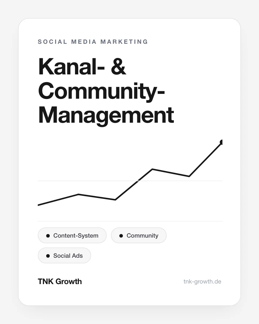 Kanal- & Community-Management – Leistungsbaustein von TNK