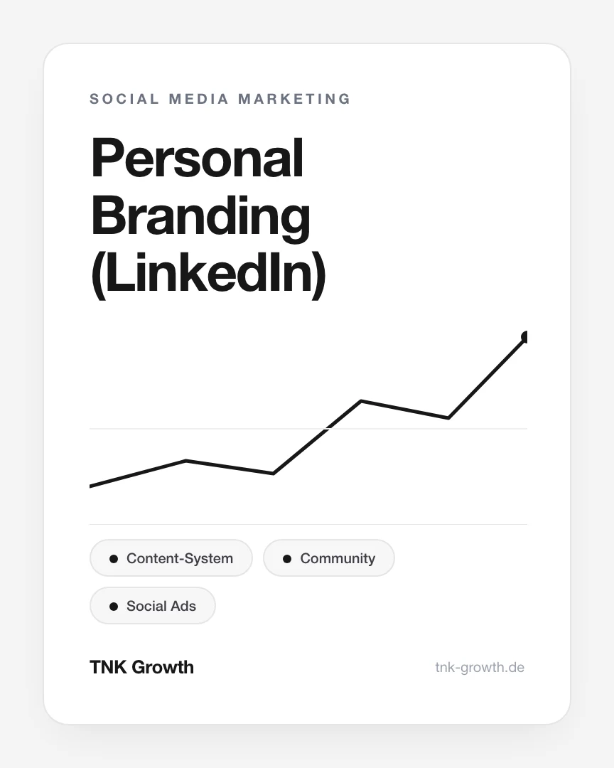 Personal Branding (LinkedIn) – Leistungsbaustein von TNK