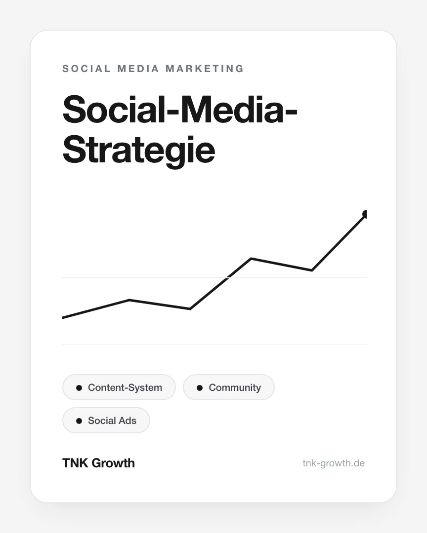 Social-Media-Strategie – Leistungsbaustein von TNK