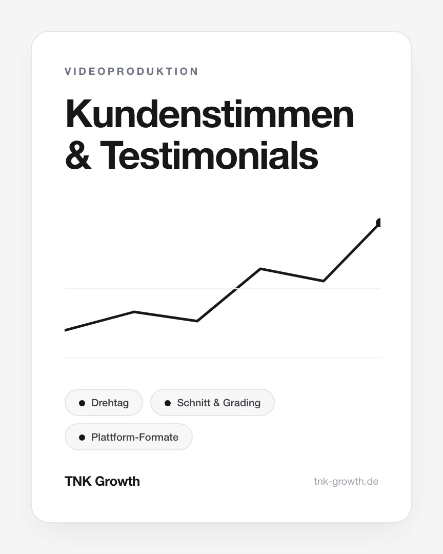 Kundenstimmen & Testimonials – Leistungsbaustein von TNK
